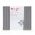 Everyday Living® Microfiber Striped Sheet Set - Frost Grey Perspective: front