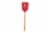 Dash of That Olivewood Siicone Slotted Turner - Assorrted Perspective: front