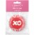 Holiday Home™ Valentine's XOXO Baking Cups Perspective: front