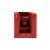 Holiday Home® High Gloss Red Platform Christmas Stocking Holders Perspective: front
