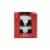 Holiday Home® Matte White Platform Christmas Stocking Holders Perspective: front