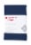 Everyday Living® Cotton/Polyester 200 Thread Count Flat Sheet - Estate Blue Perspective: front