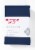 Everyday Living 200 Thread Count Cotton/Polyester Fitted Sheet - Estate Blue Perspective: front