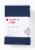 Everyday Living Cotton/Polyester Flat Sheet - Estate Blue Perspective: front