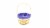 Holiday Home Solid LIned Easter Basket - Bright Purple Perspective: front
