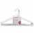 Everyday Living Heavyweight Hangers - White Perspective: front