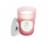 HD Designs Jar Candle PInk Amber Perspective: front