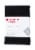 Everyday Living® Cotton/Polyester 200 Thread Count Flat Sheet - Jet Black Perspective: front