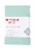Everyday Living 200 Thread Count Cotton/Polyester Fitted Sheet - Bleached Aqua Perspective: front