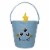 Holiday Home Canvas Monster Easter Bucket Perspective: front