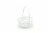 Holiday Home Round Willow Easter Basket - White Perspective: front