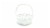 Holiday Home Round Willow Easter Basket - White Perspective: front