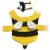 Holiday Home Medium Bumble Bee Pet Costume Perspective: front