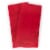 Everyday Living Solid Waffle Kitchen Towels - Red Perspective: front