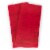 Everyday Living Solid Waffle Kitchen Towels - Red Perspective: front