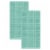 Everyday Living Solid Waffle Kitchen Towels - Teal Perspective: front