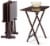 Everyday Living Brown TV Tray Set Perspective: front