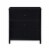 Everyday Living Three Drawer Chest - Black Perspective: front
