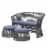 HD Designs Outdoors Bella Small Space Set Perspective: front