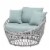 HD Designs Outdoors Luna Cocoon Chair Perspective: front