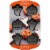 Holiday Home™ Ghost / Pumpkin Mini Cake Pan Perspective: front
