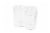 Everyday Living Plastic Vanity Canister Set - Clear Perspective: front