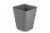 Everyday Living Wastebasket - Gray Perspective: front
