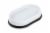 Everyday Living Black/White Soap Dish Perspective: front