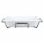 Dash of That Rectangle Baker with Metal Rack Perspective: front