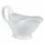Dash of That™ Gravy Boat - White Perspective: front