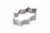 Holiday Home Letters to Santa Holly Cookie Cutter Perspective: front
