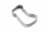 Holiday Home Letters to Santa Stocking Cookie Cutter Perspective: front