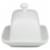 Dash of That™ Covered Butter Dish - White Perspective: front
