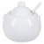 Dash of That™ St John Sugar Bowl with Spoon - White Perspective: front