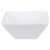 Dash of That™ Broadway Square Flare Bowl - White Perspective: front