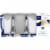 Kroger® Elevated Elegance Heavyweight Plastic Mini Dessert Set Perspective: front