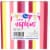 Kroger® Entertainment Essentials Pink Warm Up Stripe Party Paper Napkins Perspective: front