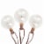 HD Designs Outdoors® 10-Bulb Round String Lights - Clear Perspective: front