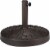 HD Designs Outdoors Umbrella Base - Brown Perspective: front