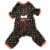 Holiday Home Bone Tricks for Treats Small Pet Pajamas Perspective: front