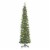 Holiday Home Woodstock Pencil Christmas Tree with Multicolored Fairy Lights Perspective: front