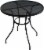HD Designs Outdoors Taylor Round Bistro Table - Black Perspective: front