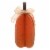 Holiday Home Mini Wood Pumpkin with Bow - Assorted Perspective: front