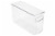 Everyday Living Tall Storage Bin - Clear Perspective: front
