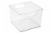 Everyday Living Storage Bin - Clear Perspective: front