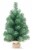 Holiday Home Mini Tree with Burlap - Assorted Perspective: front