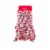 Holiday Home Tinsel Garland - Red/White Perspective: front