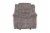 HD Designs Ashton Chenille Recliner - Gray Perspective: front