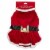 Holiday Home® Medium Mrs. Claus Pet Costume Perspective: front