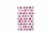 Holiday Home Valentine’s Day Hearts Vinyl Tablecloth Set Perspective: front